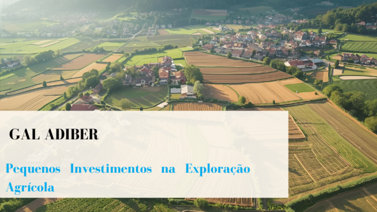 Apoios aos pequenos investimentos agrícolas